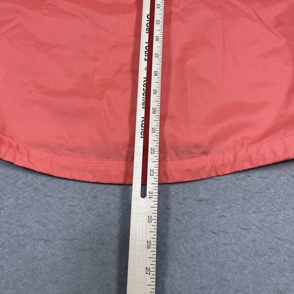 adidas Jacket Womens XS Salmon Pink Hooded Ripstop Windbreaker W.N.D Running - Picture 10 of 12